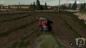 Removing grass on the ground - Mazawiecka nizina v2 - Farming simulator 19 - Timelapse #10😁