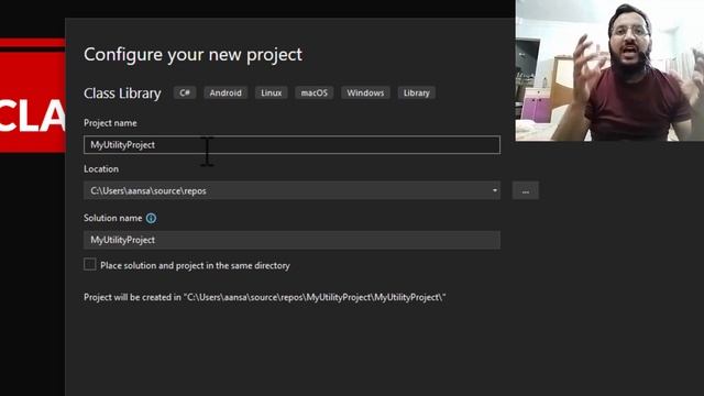 Class Library In C# | C# Class Library | C# Tutorials | Csharp Programming | Learn C# (Hindi/Urdu)