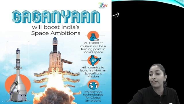 Gaganyaan India's Proud Mission | CUET 2023 | Current Affairs | Sheetal Jangid #gaganyaan #isro