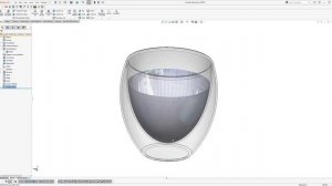 How To Measure a Volume In SOLIDWORKS? | Calculate the liquid volume in a Glass 🥃