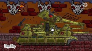 3# - Гладиаторские бои! ИС-44 VS КАРЛ-44! Мультики про танки! ( КВ-45? )