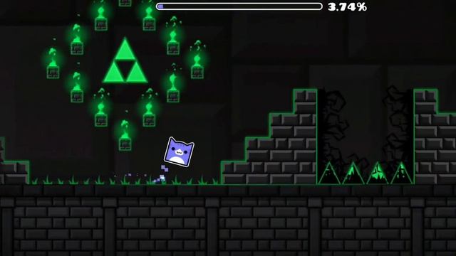 КАК ЭТО ВООБЩЕ ПРОХОДИТЬ?! рулетка демонов в ГЕОМЕТРИ ДЕШ | GEOMETRY DASH смотреть онлайн