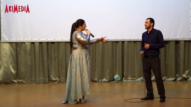 Манарша Хираева и Магомед Шамсутдинов Концерт в Шамилькале 2019г.