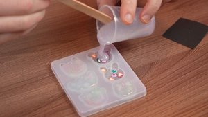 Набор для опытов «Эпоксидная смола: Животные», украшения для девочек, своими руками(арт.1000989739)