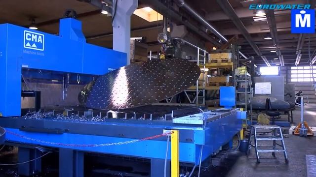 Удивительное Изготовление Сверхбольших Напорных Фильтров Для Стальных Сосудов