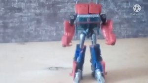 Трансформация Оптимуса Прайма (пробная анимация)