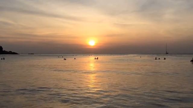 Phuket kata beach sunset смотреть онлайн