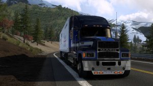 113  / ETS 2 1.52 / Карта Южной Америки «EAA» / Mack Pinnacle