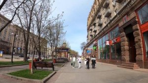 Центр Киева сейчас. Крещатик. Площадь Независимости