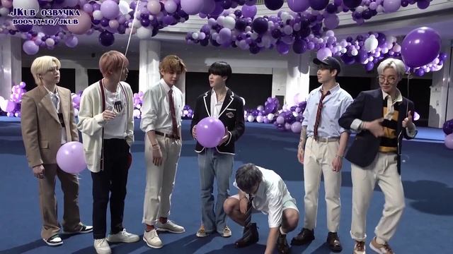 озвучка BTS Memories of 2021 5-3. The Tonight Show Starring Jimmy Fallon MAKING FILM