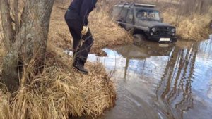 Уаз на больших колеса и Газ 66 против Болот и Грязи.