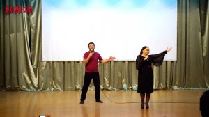 Манарша Хираева и Арип Арипов Концерт в Шамилькале 2019г.