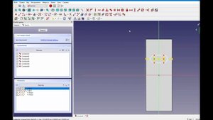 FreeCad Отверстие под углом
