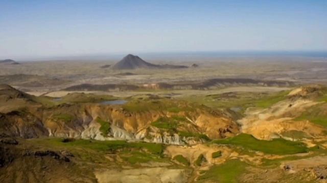 Near To Erupt: Mount Keilir Rift Valley In Iceland Reykjanes Peninsula