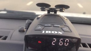 Радар детектор iBOX Х10 GPS против камеры КОРДОН