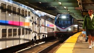Amtrak Siemens ACS-64 #616 Northeast Regional #195 @ Newark-Penn Station