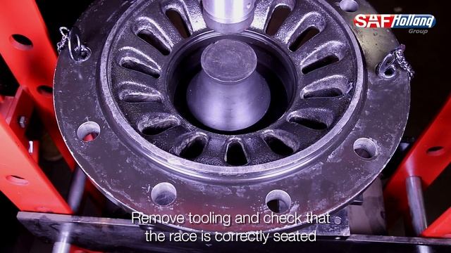 SAF Holland Bi9 INTRADISC plus INTEGRAL bearing replacement смотреть онлайн