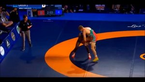 Лучшие броски в вольной борьбе