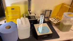 Набор необходимого для печати на LCD\DLP Принтере .Распаковка. Anycubic Photon mono .