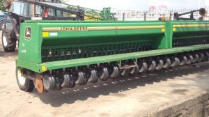 Сеялка зерновая Джон Дир John Deere 455 из США