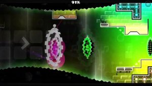 Прошёл 2 уровня в Geometry Dash Astralium и High School Days