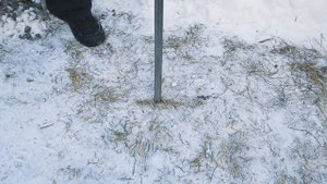 Кабестан для винтовых свай