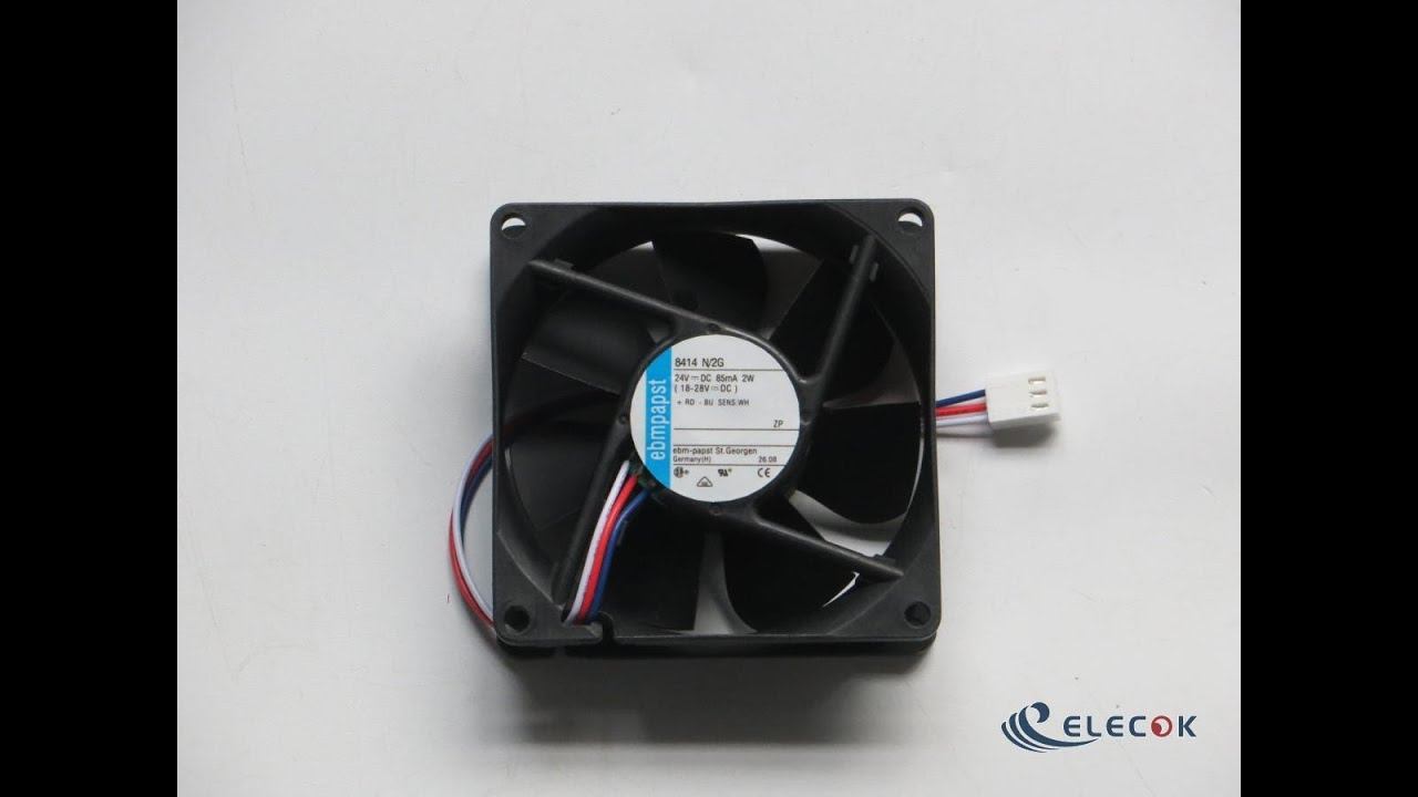 8414 N/2G Server - Square Fan sq80x80x25mm 3-wire 24V 2W смотреть онлайн