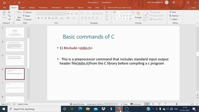 What is c programming language? | Where it is used?| 8 main basic commands of c | Basics of c