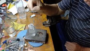 Покрываю блесну серебром!