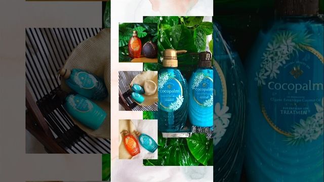 Средства для волос Cocopalm серий цветы Полинезии и ароматы южных тропиков | 🛀✨🚿💚 #saraya #cocopalm