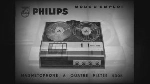 Катушечный магнитофон "Philips-4306", Нидерланды, 1968 г.