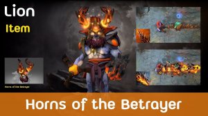 Dota2 Lion Horns of the Betrayer Item