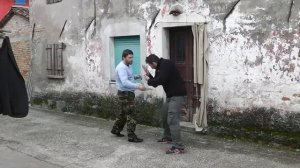 Элементы перехвата в баз/техники с ножом/the knife technique