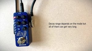 Mooer A7 Ambiance Ambient Reverb (w/ 7 Modes & Presets)