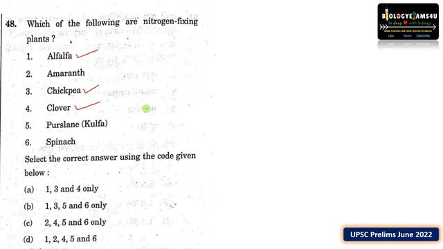 UPSC CSE Prelims 2022 Paper 1 - Biology and Ecology Question Discussion #biologyexams4u смотреть онлайн