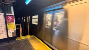 MTA R160B Siemens E Train to World Trade Center Departs West 4 Street.