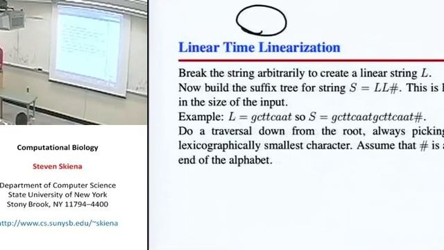 Lecture 7 - Suffix Arrays and Assembly смотреть онлайн