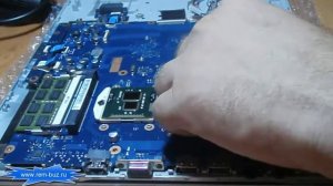 SAMSUNG RV511 Разборка, Чистка, Замена термопасты на ноутбуке
