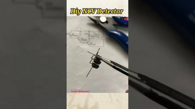 Diy NCV Detector. .. Induction Tester #electronicsprojects