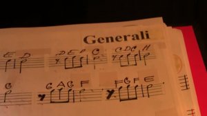 Ноты  ( звучащие )  к песне из к /ф  "Генералы песчаных карьеров"