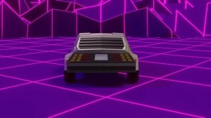 Render DeLorean