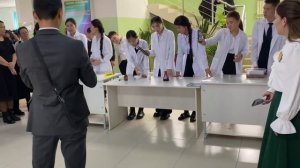 Химиялық тәжірибелер. #химия #реакция #қызықтыхимия