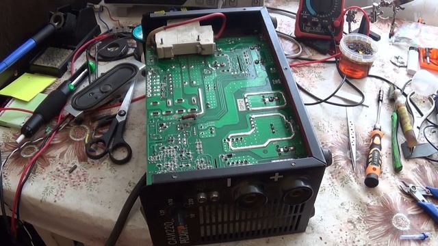 Сварочный аппарат Ресанта. Сгорает резистор плавного пуска смотреть онлайн