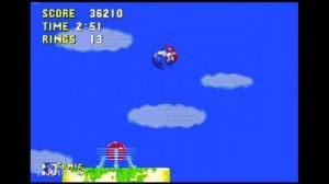 Соник и Наклс | Сега | Прохождение часть 9 Соник  (Белка и Monster)