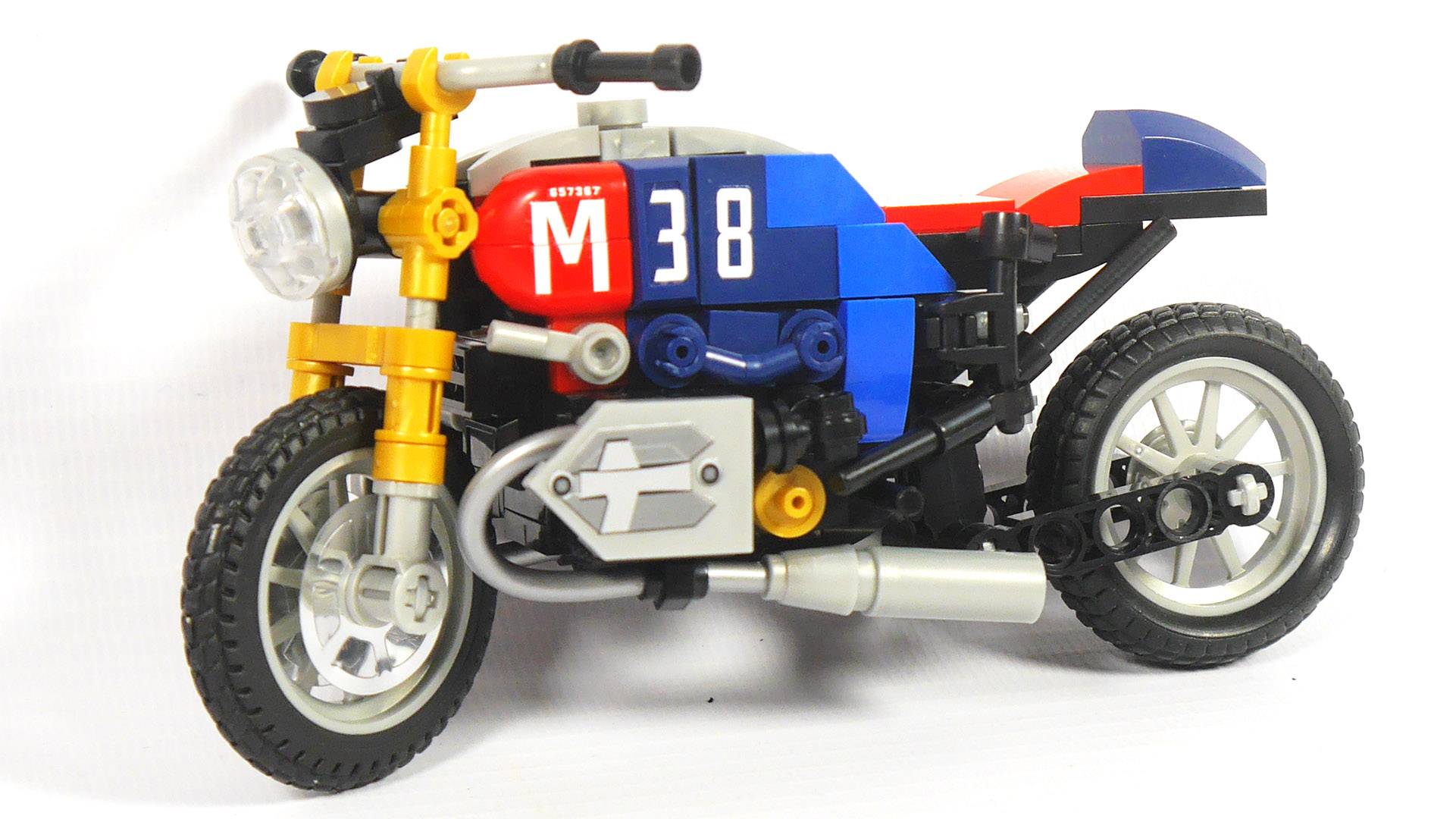 Sluban model bricks m38-B0958 bike