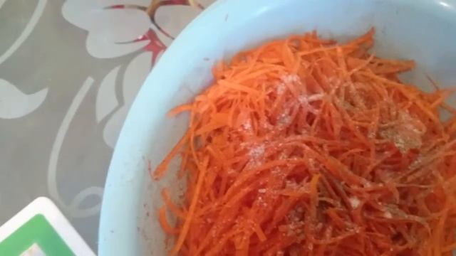 Морковь корейка или морковь -ча!!!
