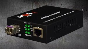 10/100/1000Mbps Fast and Gigabit Ethernet Fiber Media Converter WITH SFP