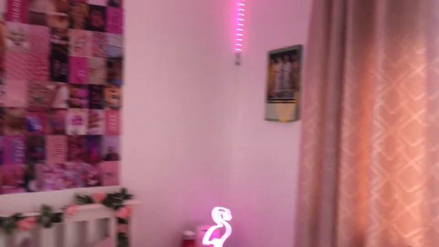 Aesthetic pink neon room tour 2020 | Becca Clark смотреть онлайн