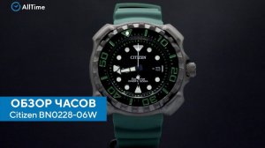 Обзор часов Citizen BN0228-06W. Японские титановые наручные часы. Alltime