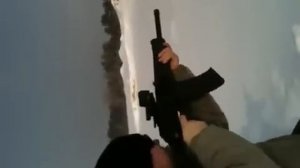 Стрельба пулей из Сайги 12 К